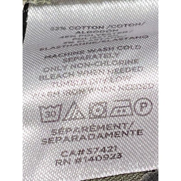 LOFT The Sutton Skinny Pants Olive Green Size 6 - Picture 4 of 6